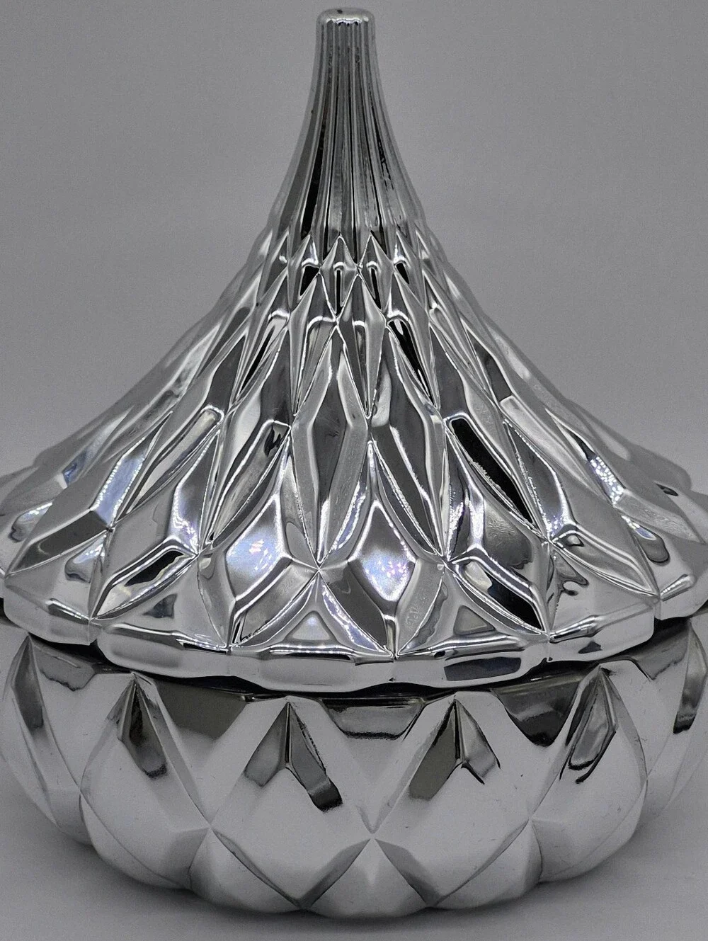 ✨ Hershey's Kisses Silver Candy Dish w/ Box by Godinger